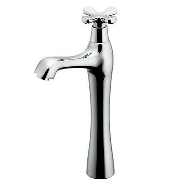 カクダイ 水栓金具 hana 立水栓 （トール） 716-824｜エクステリアのキロ支店 14,306円