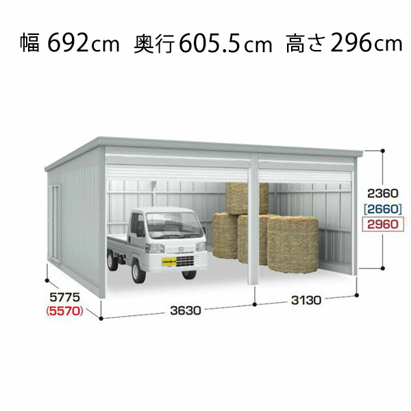 配送は関東 東海限定 イナバ物置 ガレーディア 豪雪地型 ガレージ GRN-3152S シャッター車庫