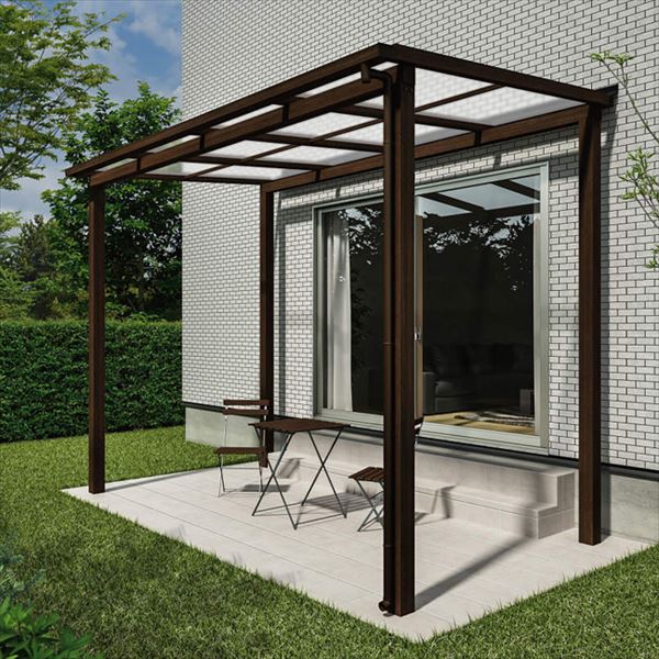 楽天市場】【送料無料】YKK テラス屋根 独立納まり サザンテラス