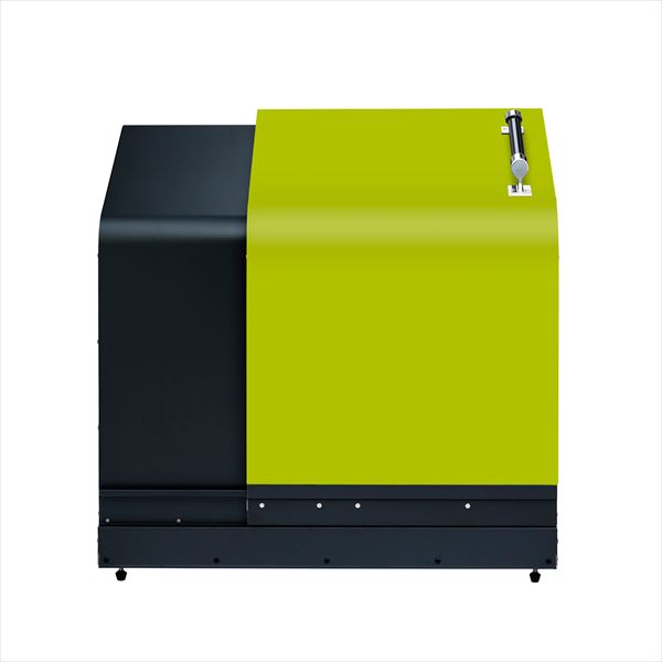 ナカノ ホームスライドダスポン プレミアムモデル 黒ZAM HSDP-BZ-1050 『ゴミ収集庫 ダストボックス 屋外』『 ゴミ箱 スライド 収集庫 飛散防止 害獣防止 アパート マンション 自治会 おしゃれ 』 黒ZAM×アップルグリーン 149,650円