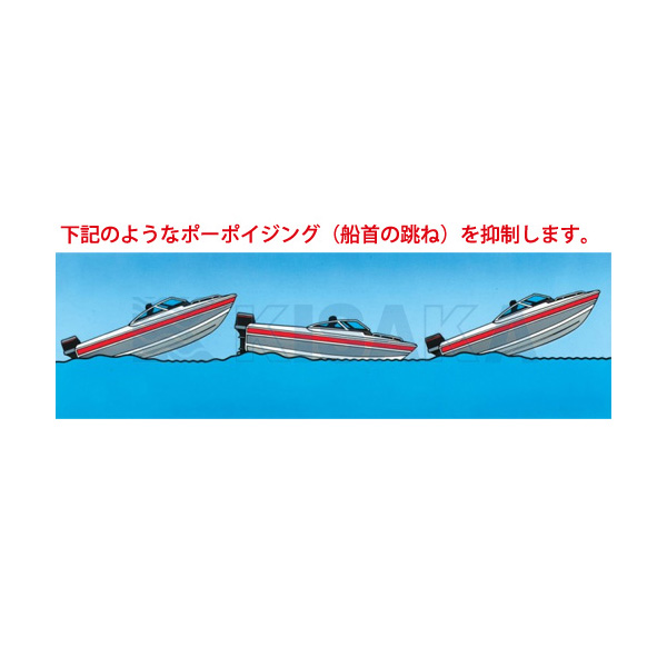 Sting Ray SR-1 船外機 スタビライザー ボート 取り付け 船 40〜300馬力用 ハイドロホイルスタビライザー スティングレイ  ハイドロフォイル 504147 船外機用スタビライザー 【SALE】