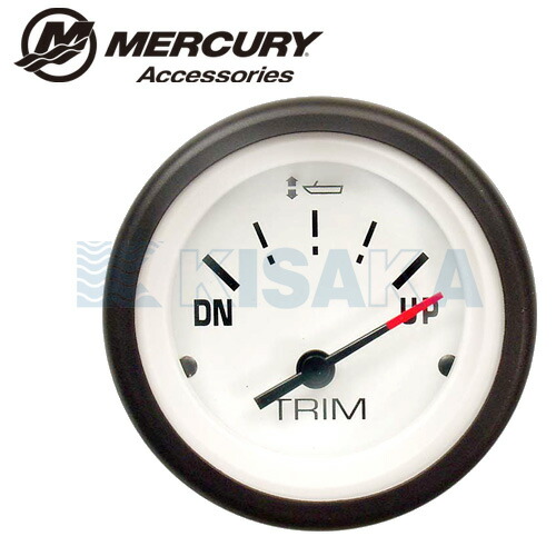 【楽天市場】MERCURY マーキュリー トリムメーター アドミラル ホワイト：キサカダイレクト 楽天市場店