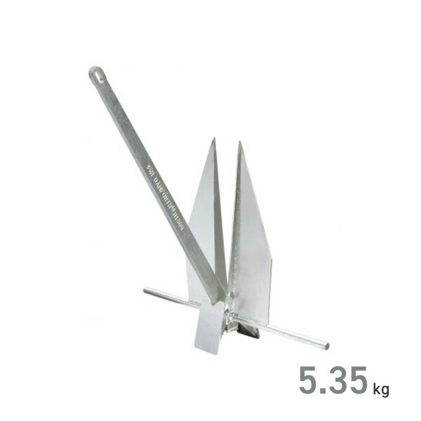 ボート アンカー バーフッカー 約11キロkg 船舶 岩場 5爪 ステンレス