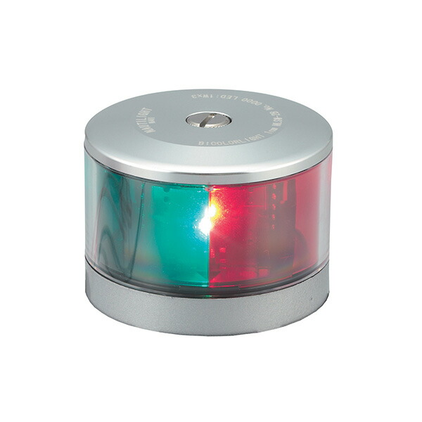 楽天市場】LED 小型船舶用船灯 航海灯 右舷灯 第二種 12V 24V 2W 右側