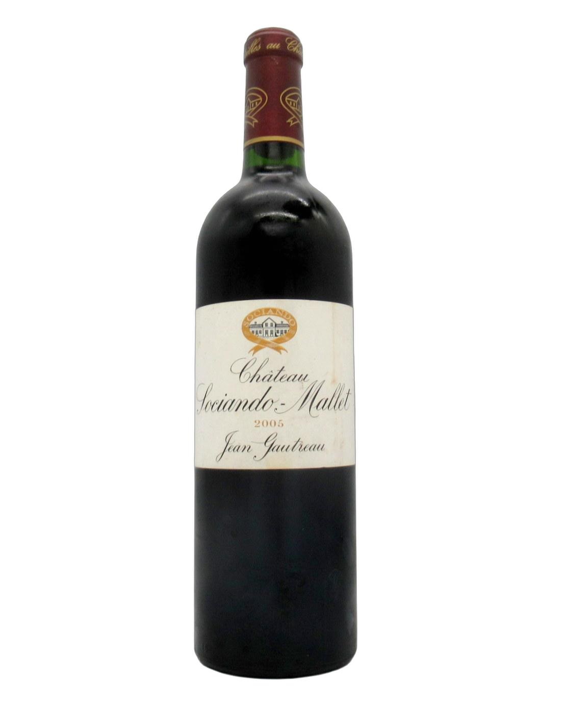 【エントリー・P10倍】【P1倍】シャトー・ソシアンド・マレ　[2005]　750ml【WA93+】【フランス】【ボルドー】【オー・メドック】【赤ワイン】（Chateau Sociando Mallet）｜地酒、ワインの専門店　喜咲酒家