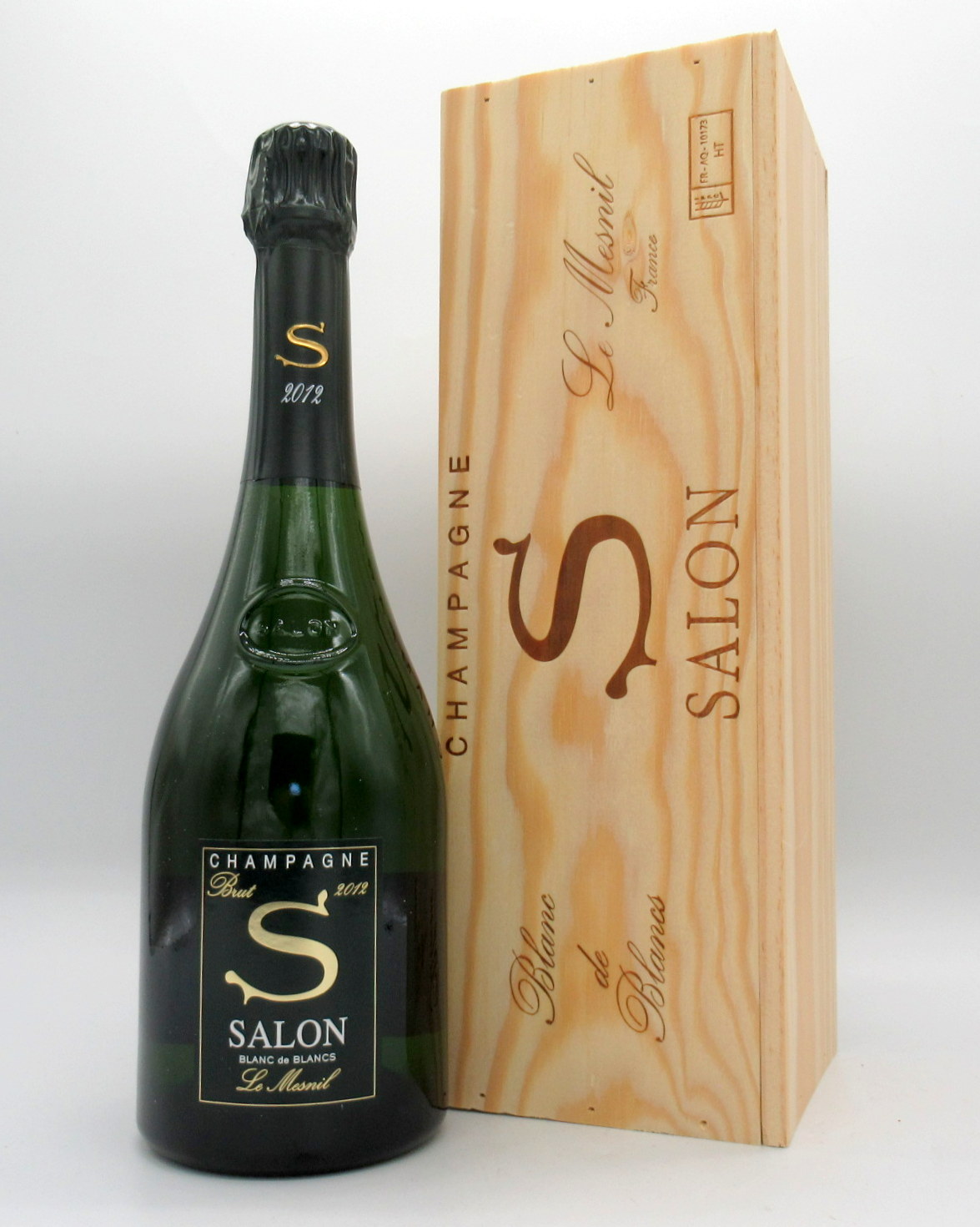 サロン 2013年 シャンパン 木箱入り 正規品 Salon ブラン ド ブラン サロン ブラン ド ブラン ル メニル 2013 750ml SALON 木箱