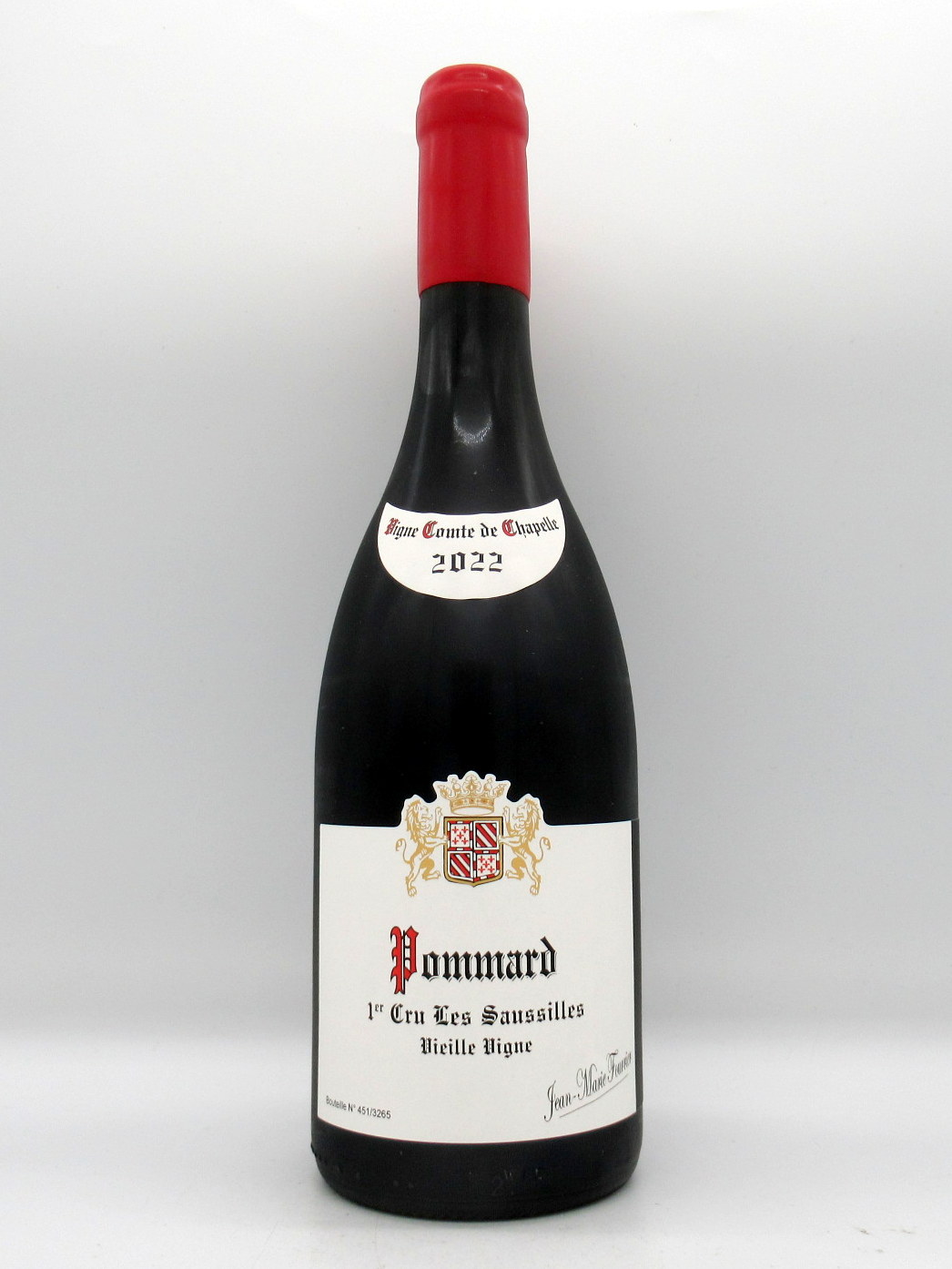 【楽天市場】【ジャン・マリー・フーリエ/ヴィーニュ・コント・ド・シャペル [2022] ポマール プルミエ・クリュ レ・ソシーユ V.V