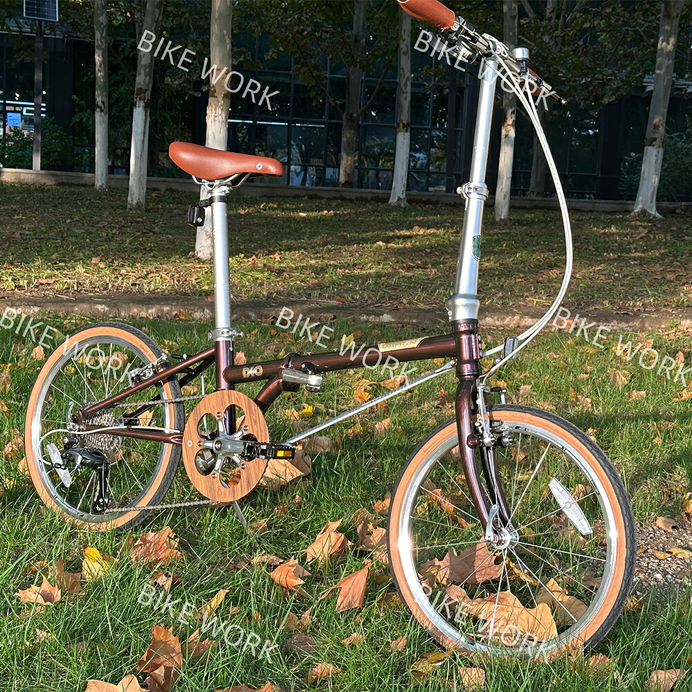 DAHON D10-4130 折りたたみ銀輪 20in｜SHIMANO 10段変速積み上げる 高甚だしい4130クロモリスチール モリブデン鋼 通い通学・輪行旅する相応う青写真