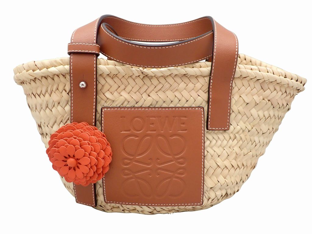 ロエベバスケットバック LOEWE】ロエベ『フラワー バスケットバッグ』327.02FS81