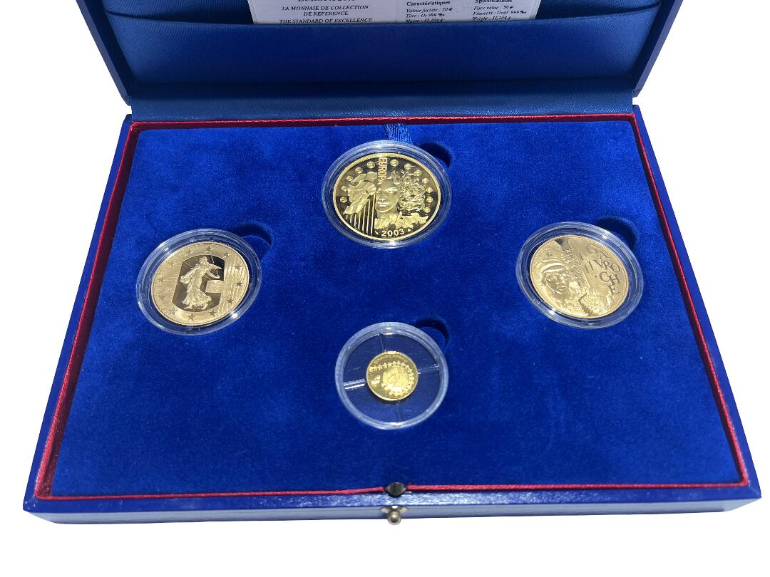 楽天市場】【中古】MONNAIE DE PARIS モネドパリ 銀貨4種セット