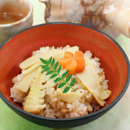 たけのこご飯 5ヶ入 セット レンジ可 【ご好評につき販売期間延長】 朝採り 白子筍 京都産 調理済 温めるだけ
