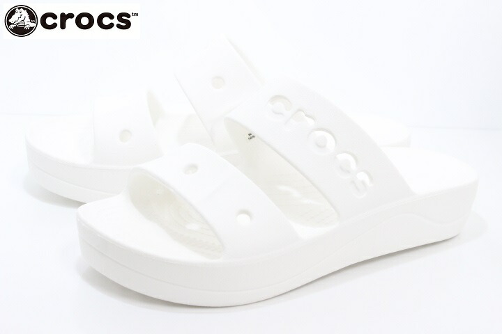 楽天市場】クロックス 厚底 レディース サンダル crocs CRUSH SANDAL