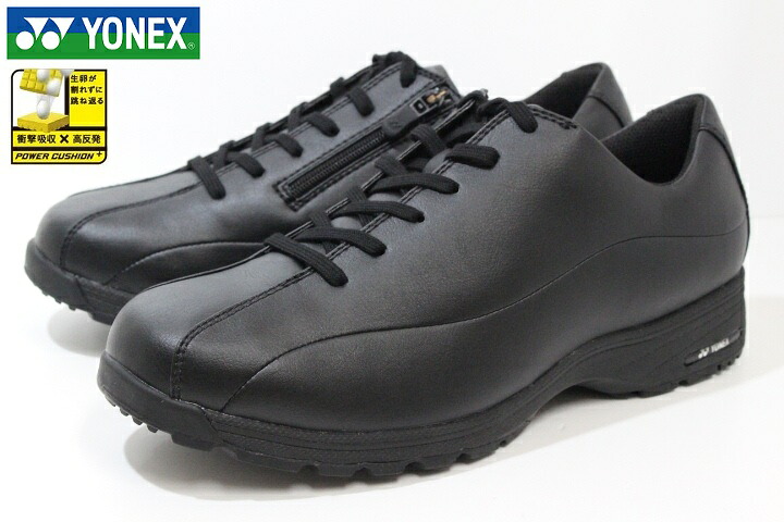 ヨネックス オフコートシューズ パワークッション メンズ ウォーキングシューズ YONEX SHW M21N BLACK