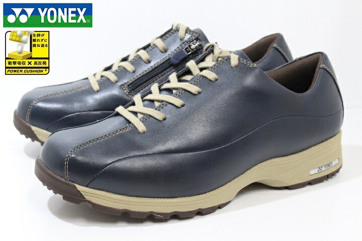ヨネックス オフコートシューズ パワークッション メンズ ウォーキングシューズ YONEX SHW M21N NAVY BLUE