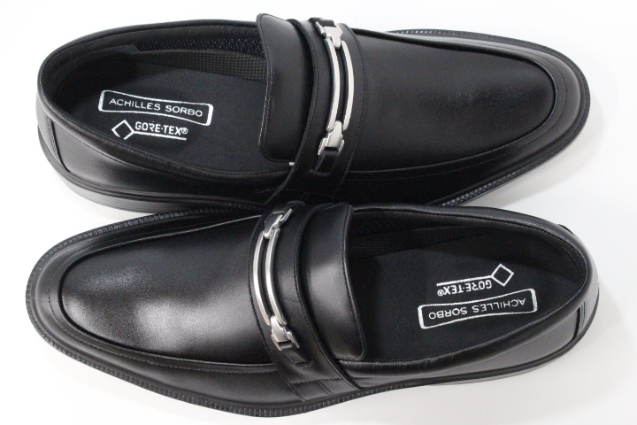 アキレス ソルボ メンズ ビジネスシューズ 靴 SRM3330 SRM-3330 ブラック 3E 本革高機能 GORE-TEX搭載 膝に優しい靴 Achilles SORBO 紳士 アキレス