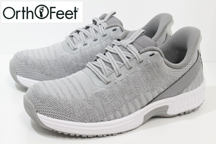 オーソフィート キタ ミディアム レディース スニーカー Orthofeet KITA OF80013202 GRAY
