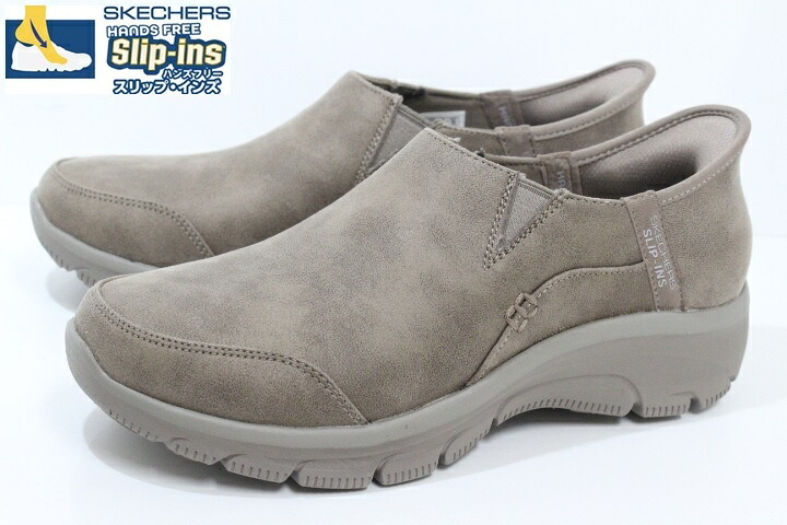 スケッチャーズ スリップインズ レディース スニーカー ハンズフリーシューズ Slip-ins SKECHERS EASY GOING DRIVE ON 158630 DKTP