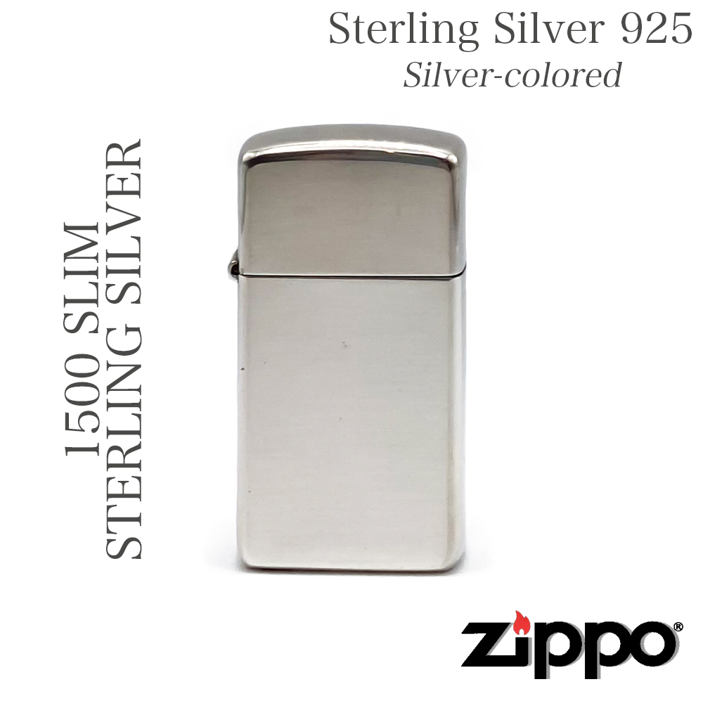 楽天市場】ZIPPO ジッポ 15 REGURAR STERLING SILVER ZIPPO