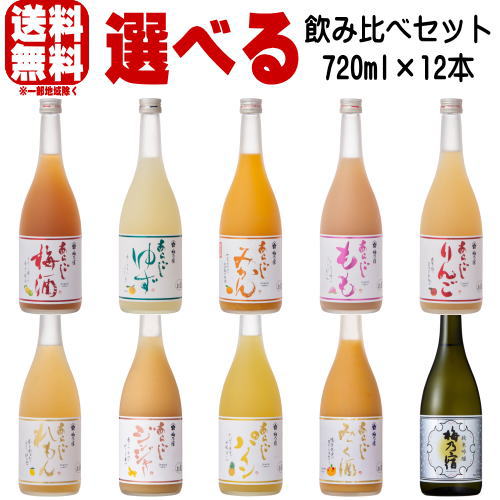 訳あり新品 大阪府発送限定 梅乃宿酒造 あらごしシリーズ７２０ｍｌ ６