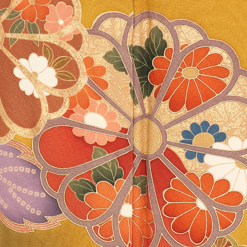 披露宴七五三観劇レンタル入園式 辛子 菊桜 熨斗目 Katsura 結納お宮参り レンタル訪問着 レンタル着物 着物レンタル フルセットレンタル 女性和服 貸衣装 Katsura 母親卒業式袷着物往復送料無料安い訪問着桂由美観劇フルセット礼装結婚式正絹フォーマルお茶会卒園