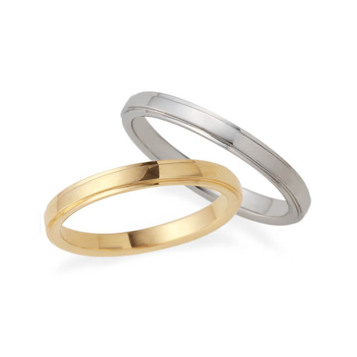 結婚指輪 ペア ペアリング K10 10金 イエローゴールド ピンクゴールド ホワイトゴールド マリッジリング 2本セット Lovers&Ring ラバーズアンドリング シンプル ストレート 誕生石対応 刻印無料 指輪 ブライダル 結婚記念日 夫婦|KITAGAWA