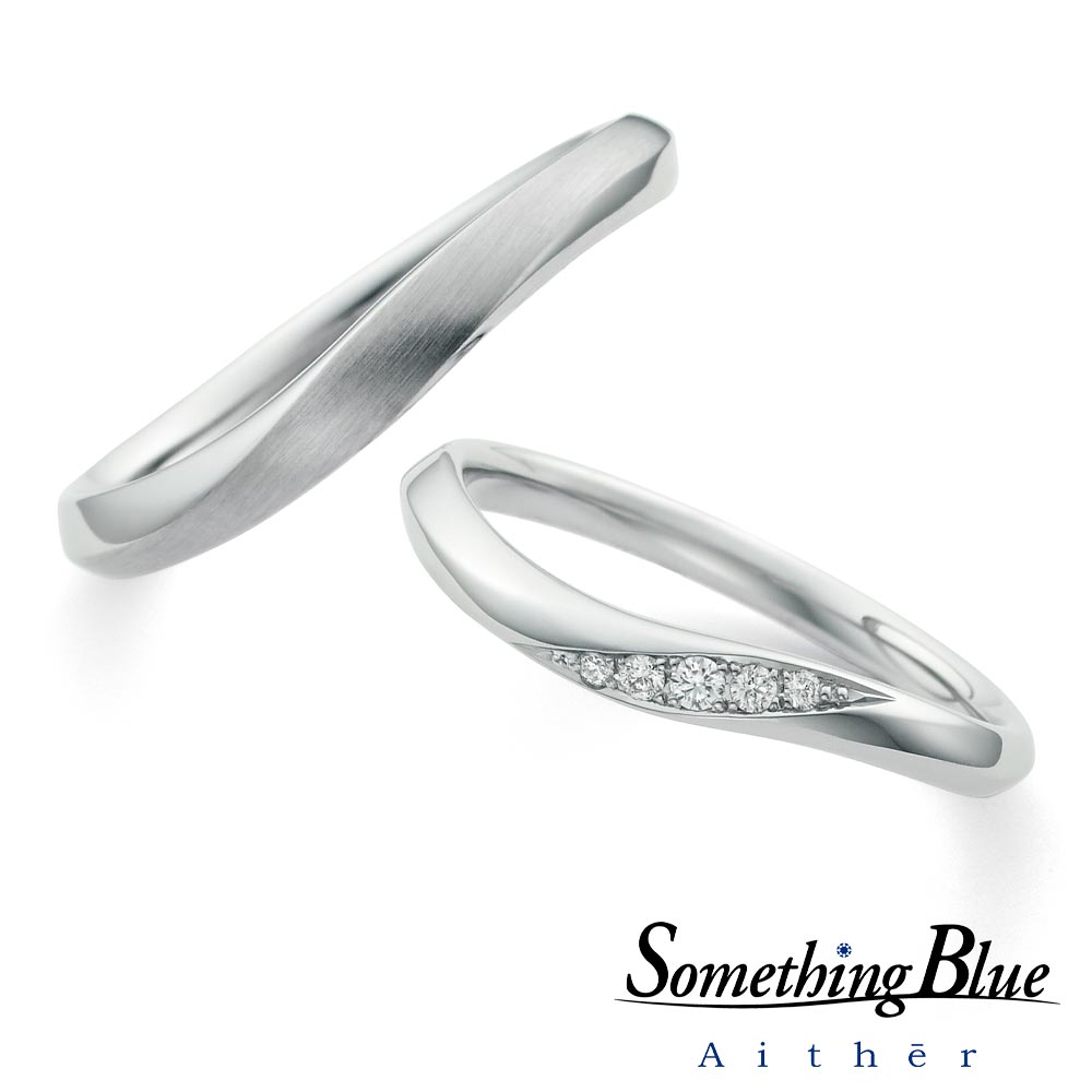 【ポイント20倍】【専用LINEで購入後も安心！】 SomethingBlue サムシングブルー 結婚指輪 プラチナ ペアリング マリッジリング ダイヤモンドリング PT950 リング 結婚記念 結婚10周年 シンプル SH706,SH707