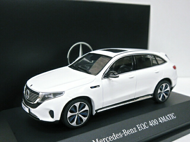 Mercedes Benz 特注 1/43 メルセデスベンツ EQC 4 MATIC (ホワイト) 2019
