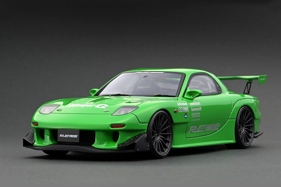 楽天市場】イグニッションモデル 1/18 マツダ RX-7 (イエロー) FD3S RE