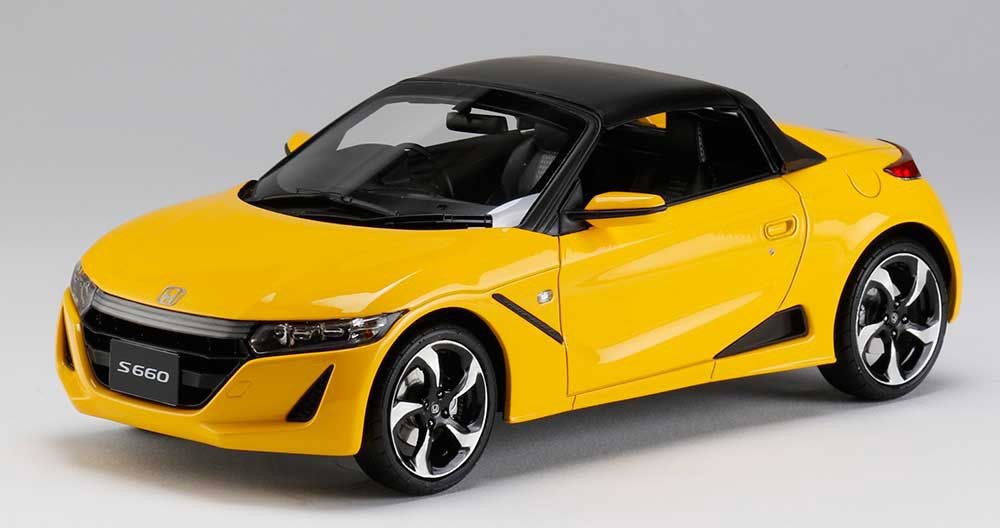 楽天市場】エブロ 1/43 ホンダ S660 イエローEBBRO 1:43 HONDA