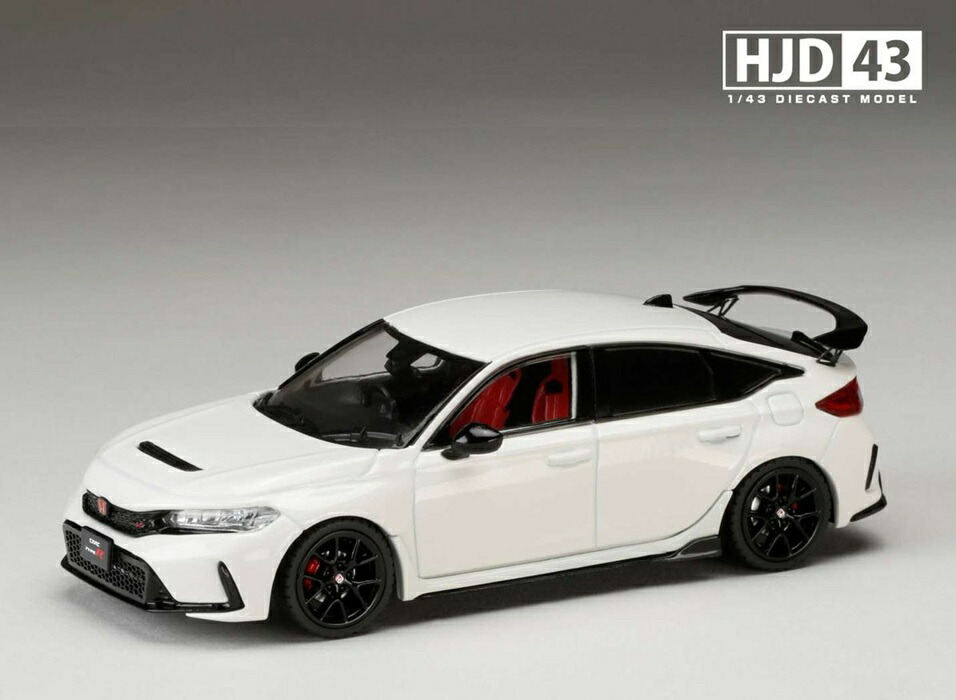 ホビージャパン 1/43 ホンダシビックtype R(ホワイト) 楽天市場】ホビージャパン 1/43 ホンダ シビック タイプR FL5