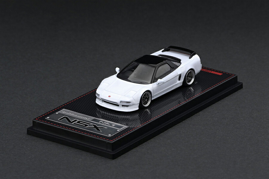 イグニッションモデル1/18　ホンダNSX(NA1) 1/18 Ignition Model Honda NSX (NA1) (White) Car Model