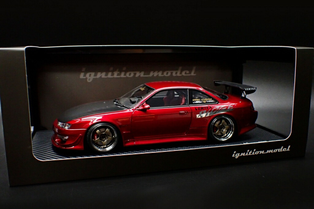 IG 1/18 ヴェルテックス シルビア S14 パールホワイト 3081 IG3081 1/18 VERTEX S14 Silvia Pearl White With Engine | LINE