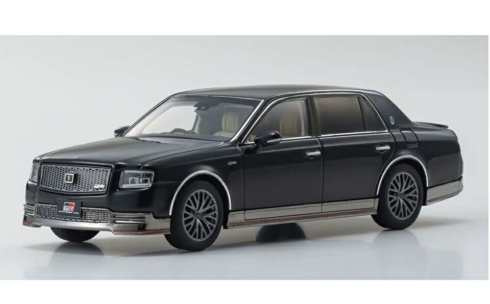 楽天市場】京商 1/43 トヨタ センチュリー 麟鳳 ブラック/シルバー