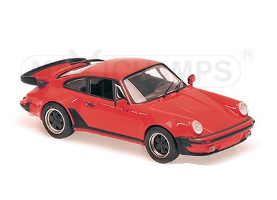 MAXICHAMPS 1/43 ポルシェ911 Turbo 3.3 (赤いこと) 1979 おもちゃ-乗り物のおもちゃ-車
