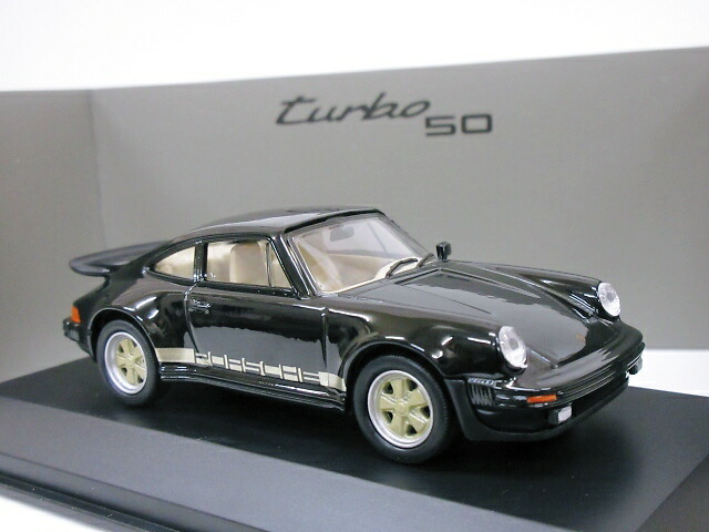 PORSCHE MUSEUM 特注 1/43 ポルシェ911 ターボ 3.0 (ブラック) 930型