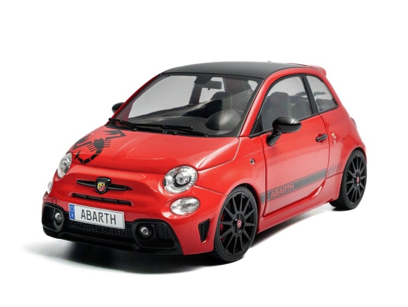 ミニカー SOLIDO 1/18 FIAT NUOVA 500 ABARTH 595 アバルト ミニカー 1/18 フィアット 500 SOLIDO FIAT NUOVA