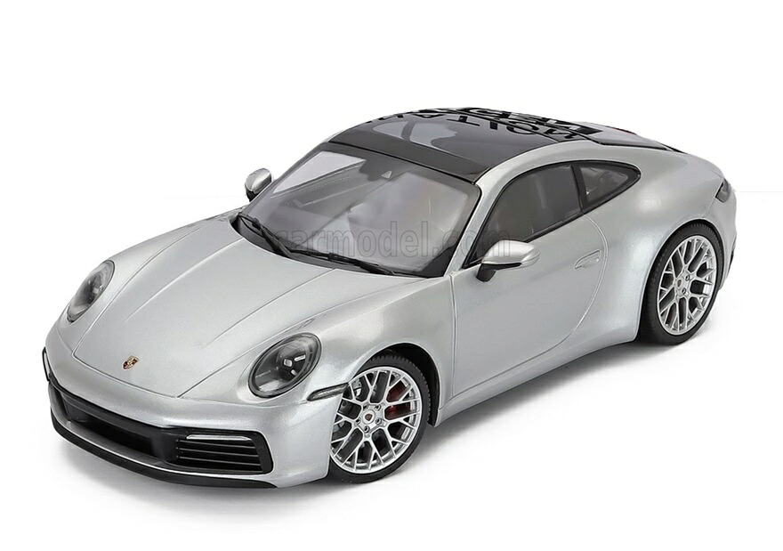欧州限定 1/18 ポルシェ911 カレラ 4S (シルバー) 2023 992型|KITAGO BASE ミニカーショップ