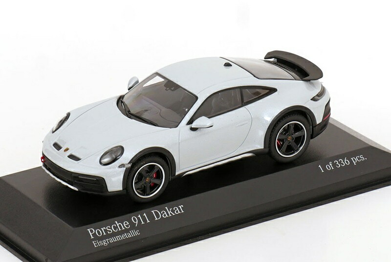 ミニチャンブス 1/43 ポルシェ 911 ダカール (アイスグレー) 2022 992型｜KITAGO BASE ミニカーショップ