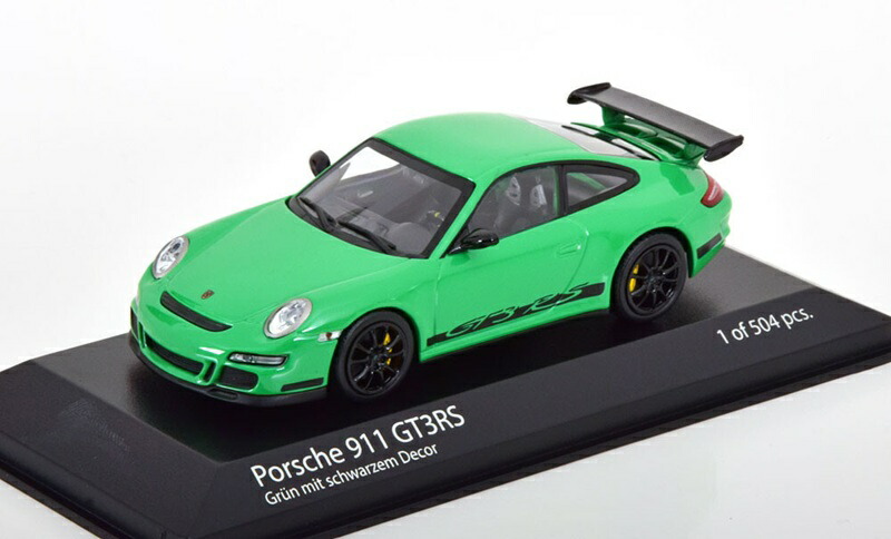 欧州限定 1/43 ポルシェ 911 GT3 RS (グリーン) 997/1型 2006