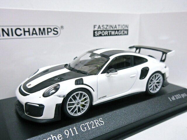 楽天市場】欧州限定 1/43 ポルシェ911 GT2 RS Weissach Package