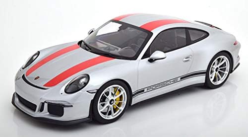 ミニチャンプス 1/12 ポルシェ911 R (シルバー) 2016 991型|KITAGO BASE ミニカーショップ