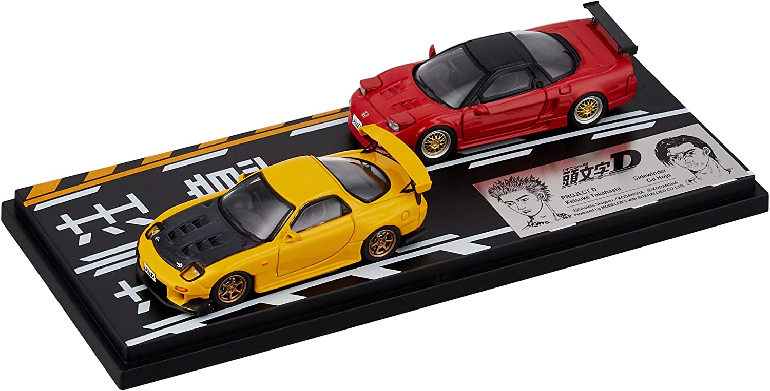 楽天市場】モデラーズ 1/64 頭文字D セットVol.2 高橋涼介RX-7 FC3S