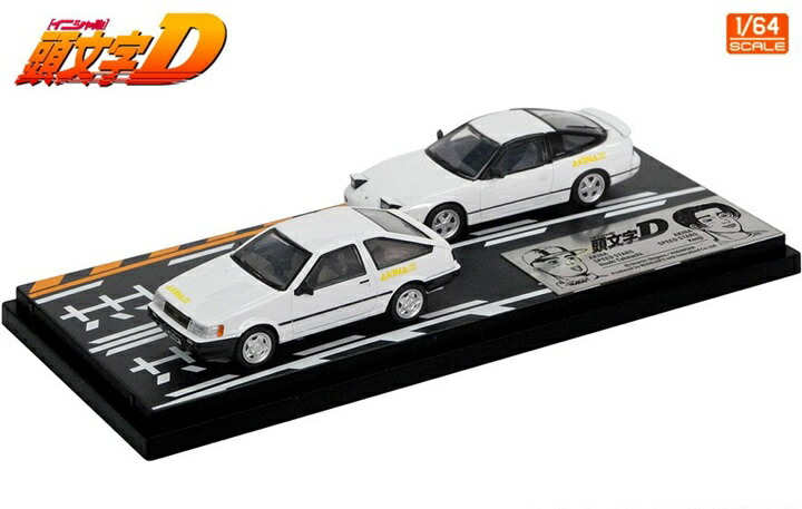 楽天市場】モデラーズ 1/43 頭文字D 秋山渉 AE86 レビン スーパー