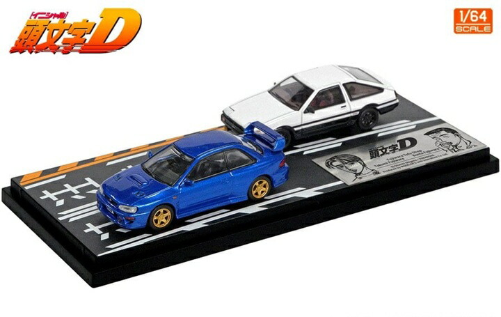 1/43 モデラーズ イニシャルD 頭文字D夢現 藤原拓海 AE86 トレノ vol22-1.jpg