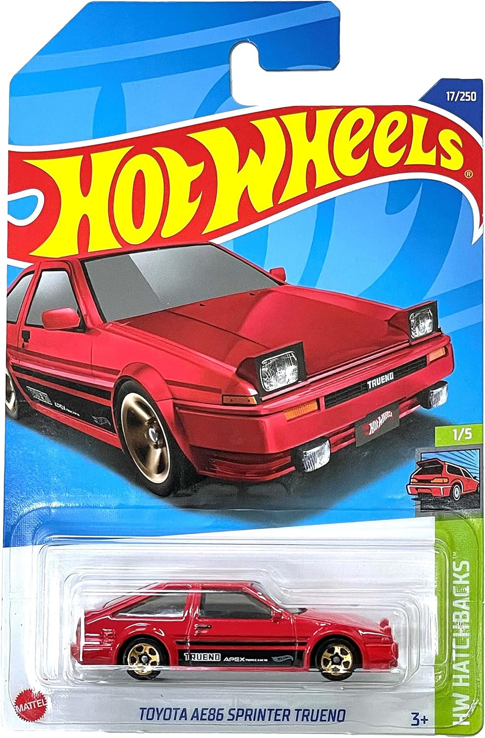 ホットウィール 頭文字D トヨタ AE86 トレノ 楽天市場】【未開封】新装版 頭文字D 全巻購入特典 HOTWHEELS