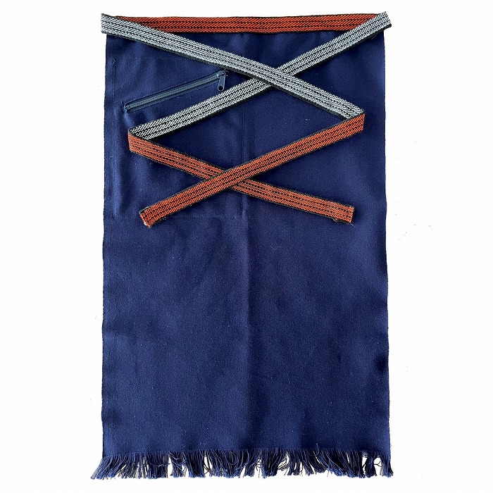 前掛け18枚セット 前掛け ポケット付き 帆前掛け 酒屋さんや八百屋さんみたいな丈夫な