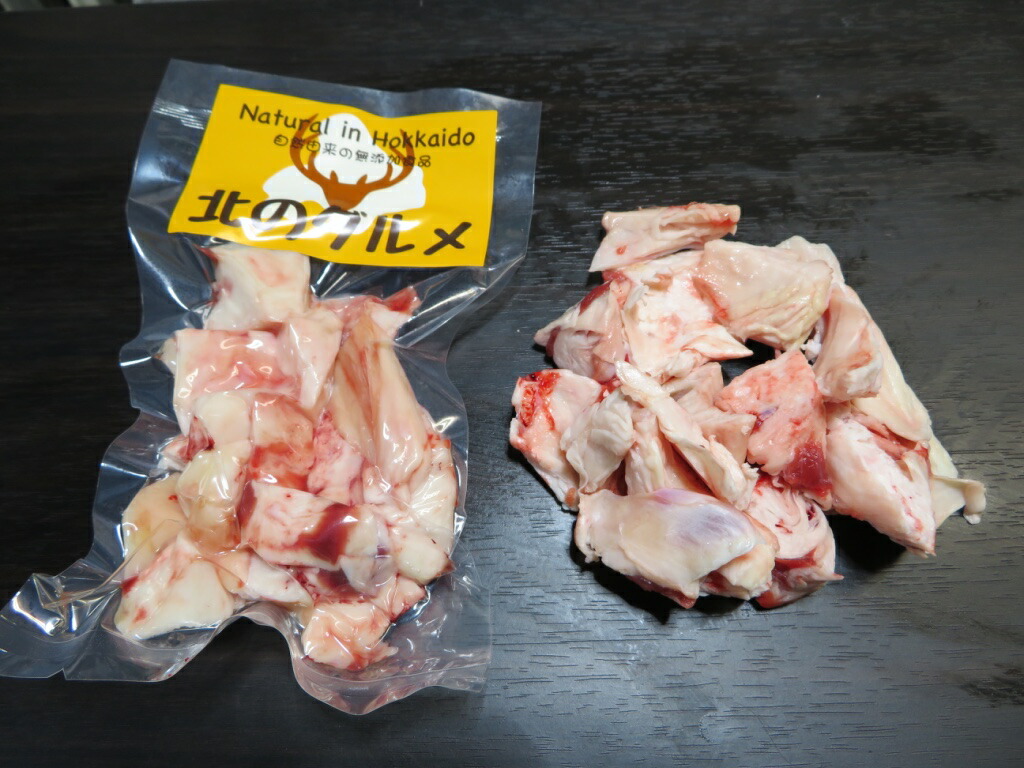 楽天市場 北海道産 エゾシカ肉 鹿肉 ジビエ 鹿の脂 100g エゾ鹿肉専門店北のグルメ