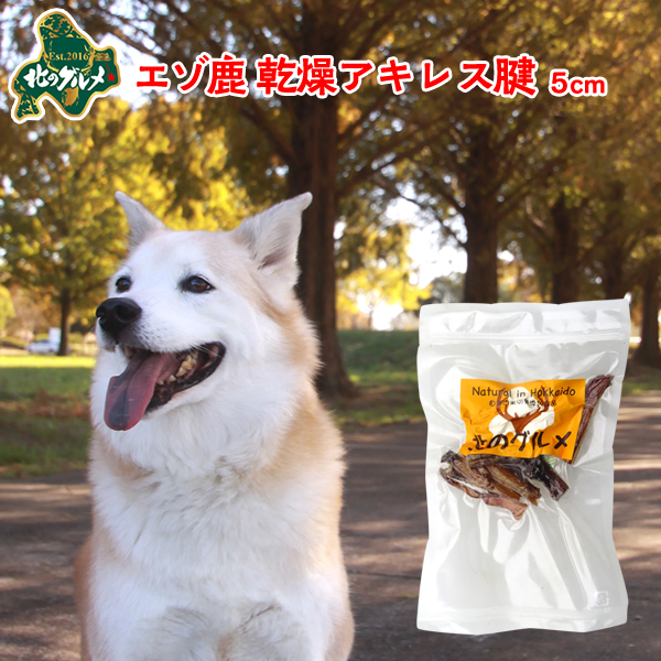 楽天市場 犬 おやつ 国産 北海道産 エゾ鹿 の アキレス腱 30g 5cm前後 デンタルケア 高たんぱく質 低脂肪 低カロリー えぞ鹿肉 エゾシカ肉 シカ肉 ジビエ ドックフード 犬用おやつ 犬のおやつ 犬のオヤツ いぬのおやつ 高齢犬 国産 ペット用品 エゾ鹿肉専門店北のグルメ