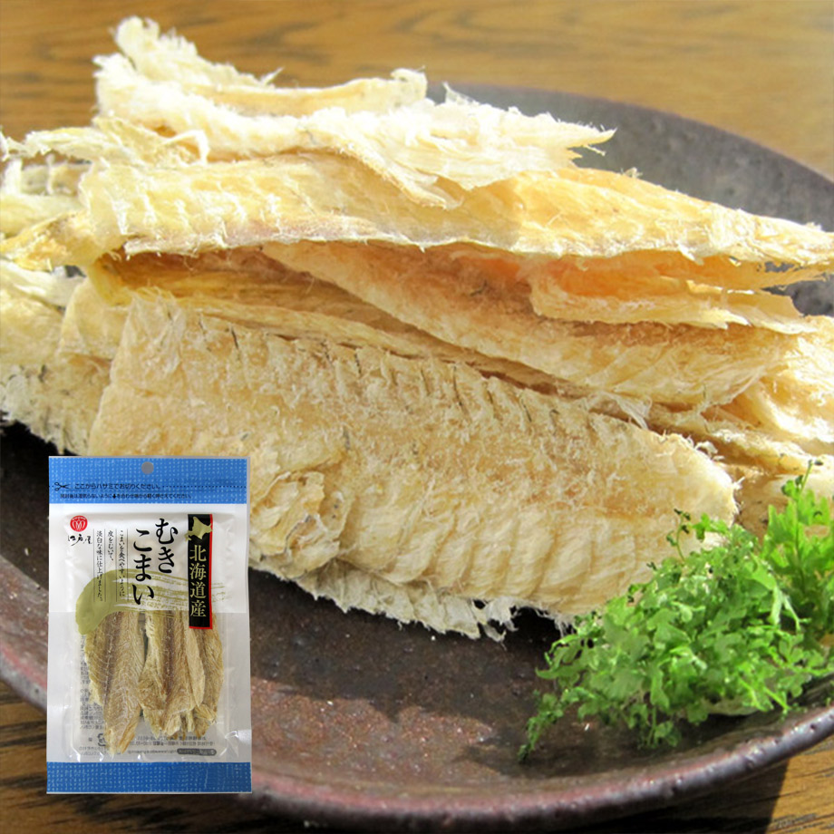 北海道産むきこまい（むき氷下魚）26g【江戸屋】（送料無料）北海道の冬の海で獲れた氷下魚使用 金槌いらずで手軽に楽しめる外れなしの美味しさ