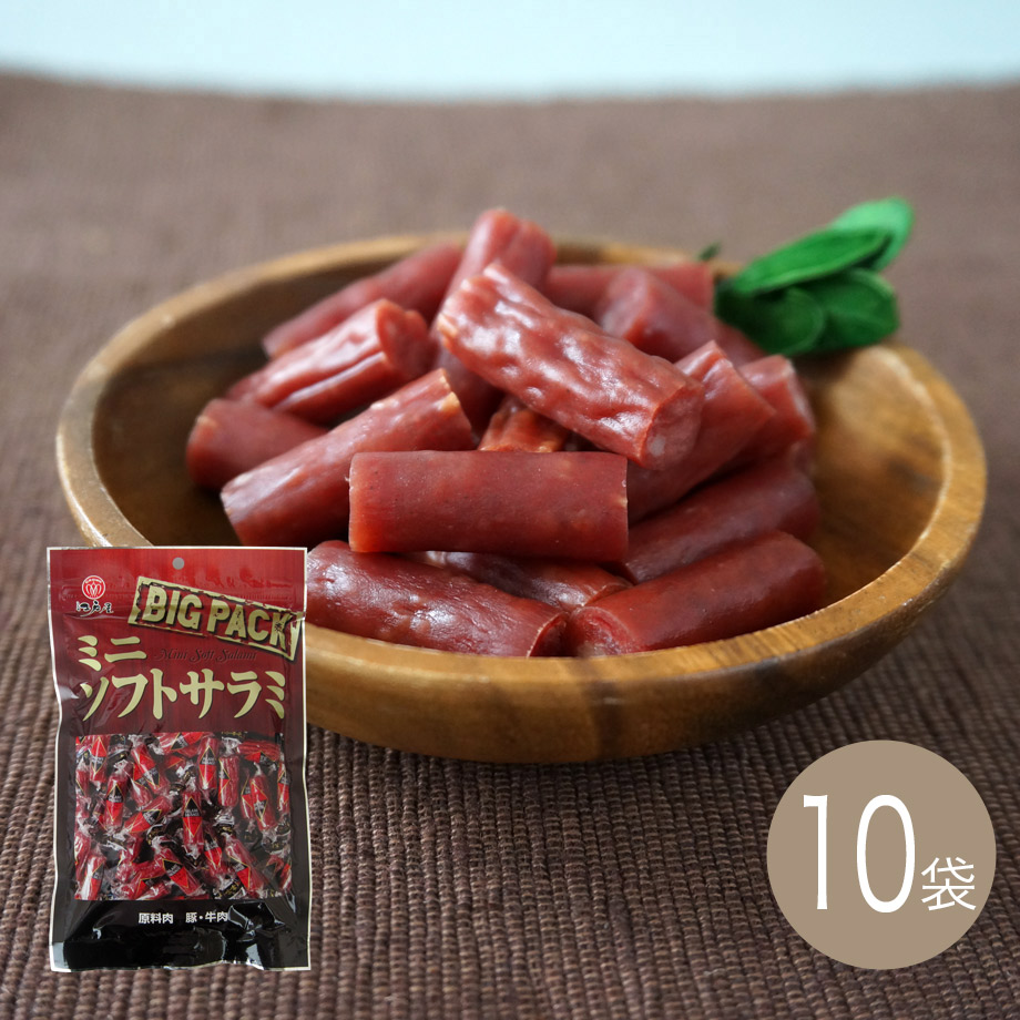 サラミ味出品 楽天市場】おつまみ ミニソフトサラミビッグパック177g【江戸屋】送料